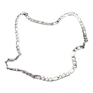 Stainless Steal Men’s Figaro Chain 18” Unisex